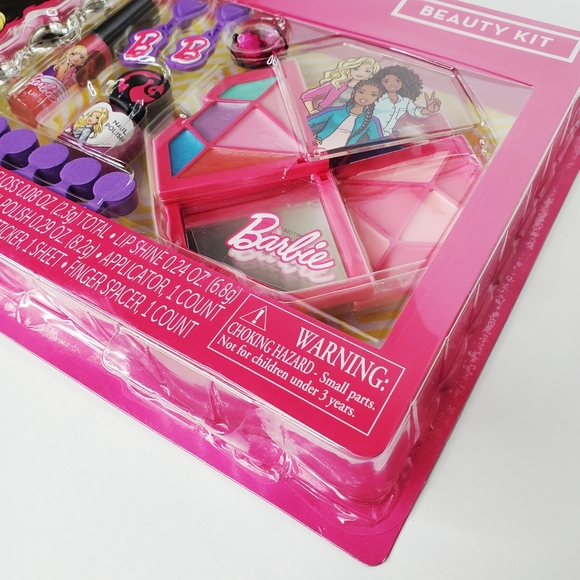 🏷NWT Barbie Mattel Beaty Kit + Light Up Mirror Kit Girl Toy Presents Bundle (2) - Picture 4 of 11